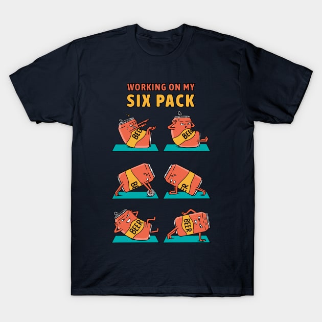 Working on my six pack T-Shirt by coffeeman